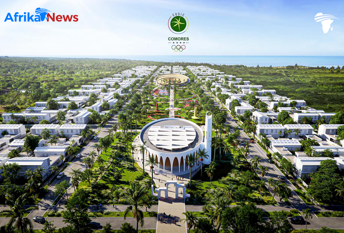 Comores : Le Village des Jeux 2027, un projet futuriste qui redéfinit l’aménagement urbain.